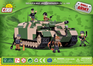 Manual Cobi set 2509 Small Army WWII Jagdpanzer IV L/48 Sd.Kfz.162