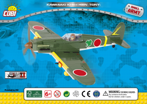 Instrukcja Cobi set 5520 Small Army WWII Kawasaki Ki-61-I Hien