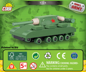 Manuale Cobi set 2247 Small Army T-54