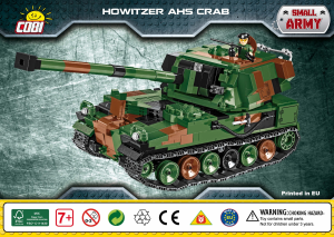 Manual de uso Cobi set 2611 Small Army Howitzer AHS Crab