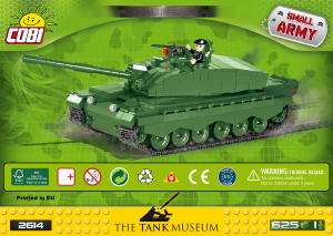 Manuale Cobi set 2614 Small Army Challenger II