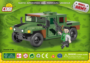 Bedienungsanleitung Cobi set 24306 Small Army NATO Armoured All Terrain Vehicle