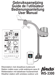 Handleiding Alecto WS-3300 Weerstation