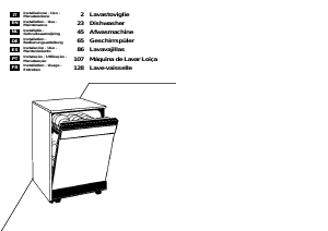 Manual Kelvinator LS KD 74/1 F Dishwasher