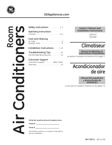 Handleiding GE AEM18DQ Airconditioner