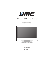 Manual UMC Q19/4 LCD Television