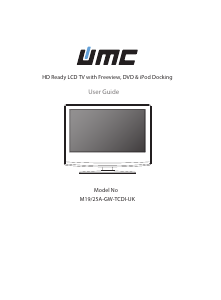 Handleiding UMC M19/25A-GW-TCDI-UK LCD televisie