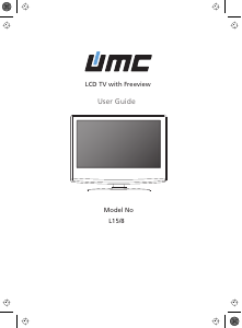 Manual UMC L15/8 LCD Television