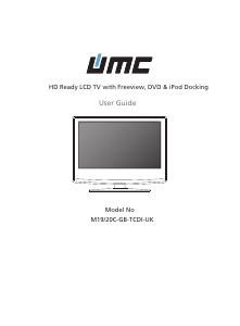 Handleiding UMC M19/20C-GB-TCDI-UK LCD televisie