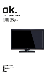 Handleiding OK OLE 22540H-TB DVD LED televisie