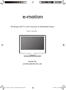 Bruksanvisning E-Motion 23/194J-GB-4B-HCU-UK LED TV