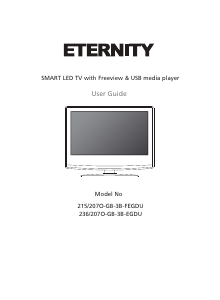 Bruksanvisning Eternity 236/207O-GB-3B-EGDU-UK LED TV
