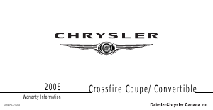 Handleiding Chrysler Crossfire (2008)
