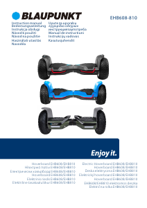 Handleiding Blaupunkt EHB608 Hoverboard