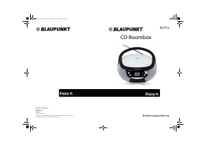 Bedienungsanleitung Blaupunkt B 3 PLL Stereoanlage