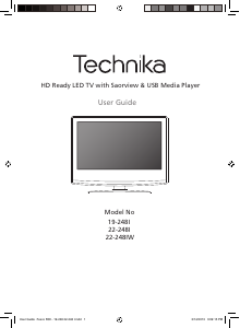 Manual Technika LED22-248I LED Television