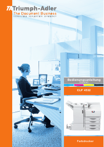 Bedienungsanleitung Triumph-Adler CLP 4532 Drucker