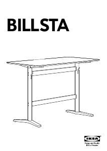 Priročnik IKEA BILLSTA Barska miza