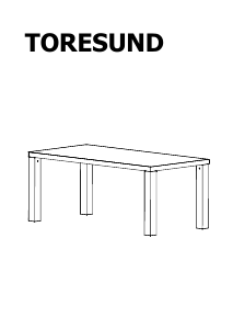 Посібник IKEA TORESUND Барний стіл