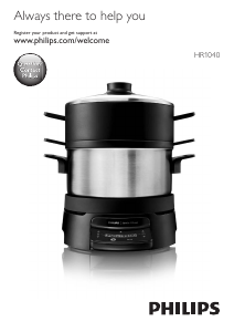 Bedienungsanleitung Philips HR1041 Slow cooker