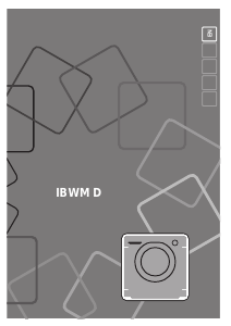 Handleiding Iberna IBWM 158D-80 Wasmachine