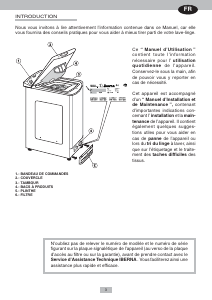 Mode d’emploi Iberna LB ITL 40 FR Lave-linge