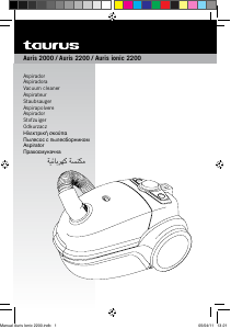 Manual de uso Taurus Auris 2200 Aspirador