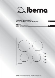 Mode d’emploi Iberna PIVK 460 N Table de cuisson