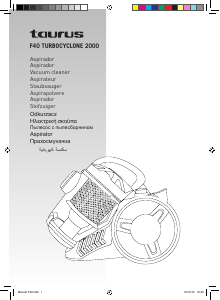 Manual Taurus F40 Turbocyclone 2000 Aspirator