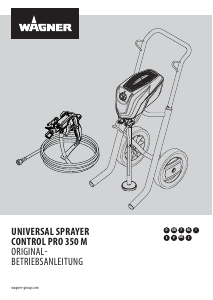 Manual Wagner Control Pro 350 M Pistola de pintura