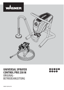 Manual Wagner Control Pro 250 M Pistola de pintura