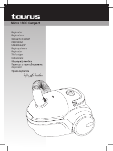 Manual Taurus Micra 1800 Compact Aspirador