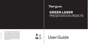 Bruksanvisning Targus AMP14USZ Presentatör
