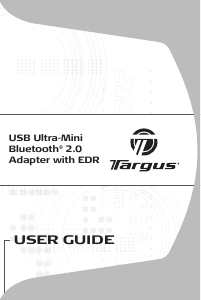 Handleiding Targus ACB10US1 Bluetooth adapter