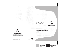 Handleiding Targus PAWM10U-01 Muis