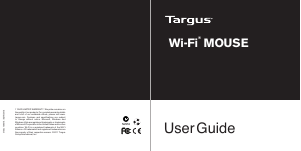 Handleiding Targus AMW58US Muis