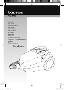 Manuale Taurus Prius 1400 Aspirapolvere
