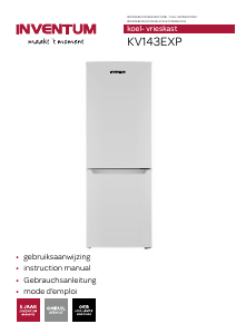 Manual Inventum KV143EXP Fridge-Freezer