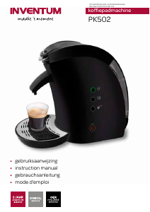 Manual Inventum PK502B Coffee Machine