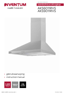 Manual Inventum AKS9011RVS Cooker Hood