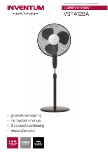 Bedienungsanleitung Inventum VST412BA Ventilator