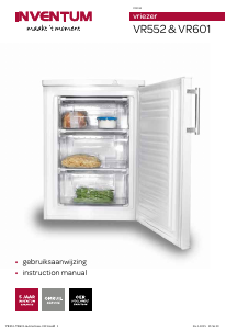 Manual Inventum VR552 Freezer