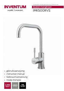 Manual Inventum IMK500RVS Faucet