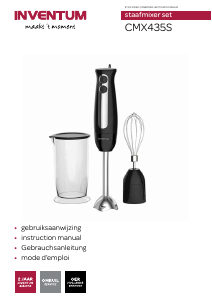 Manual Inventum CMX435S Hand Blender