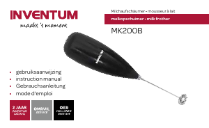 Bedienungsanleitung Inventum MK200B Milchaufschäumer