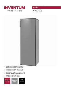 Manual Inventum YK010 Refrigerator