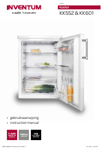 Manual Inventum KK552 Refrigerator