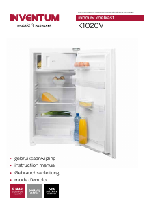 Manual Inventum K1020V Refrigerator