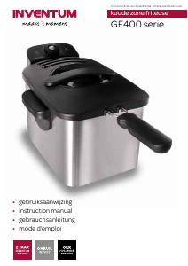 Bedienungsanleitung Inventum GF430 Fritteuse
