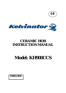 Manual Kelvinator KH900CCS Hob